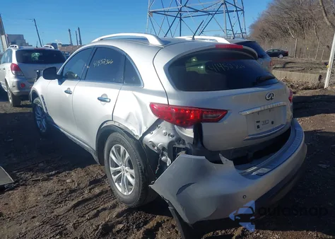 2012 Infiniti Fx35 z USA, uszkodzony, nr VIN JN8AS1MW1CM151269